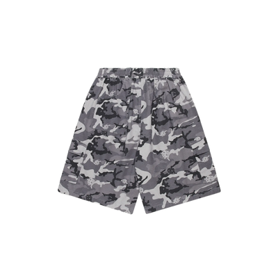 Ripstop Cargo Shorts (Grey Camo)