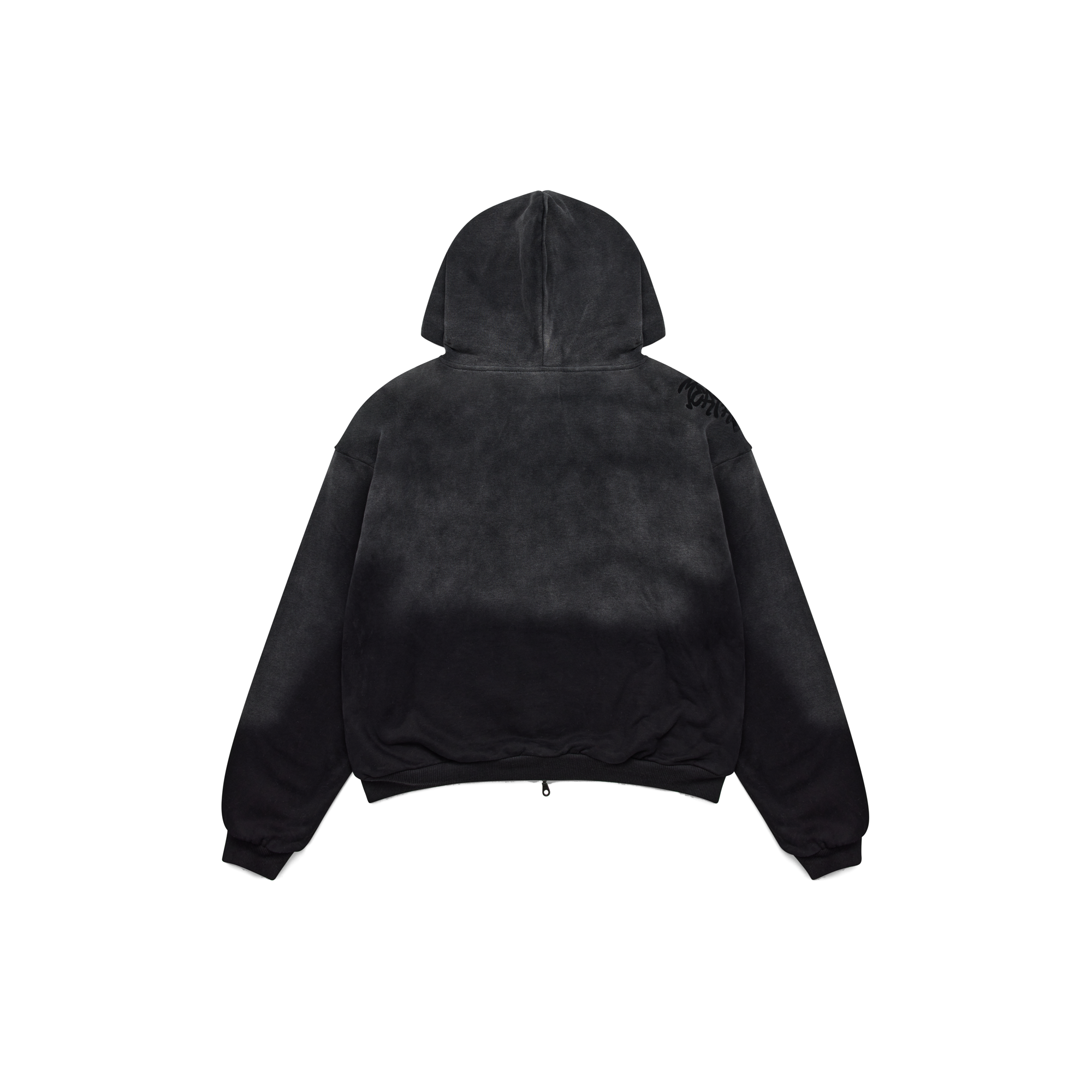 Fleece Lined Hood (Black) – MERTRA