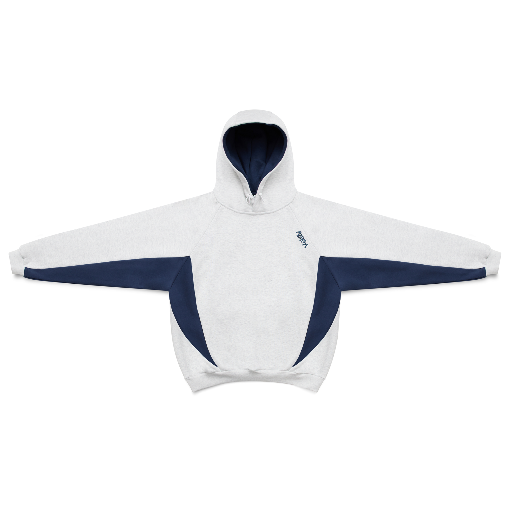 Bigstep Hood (Grey / Navy) – MERTRA