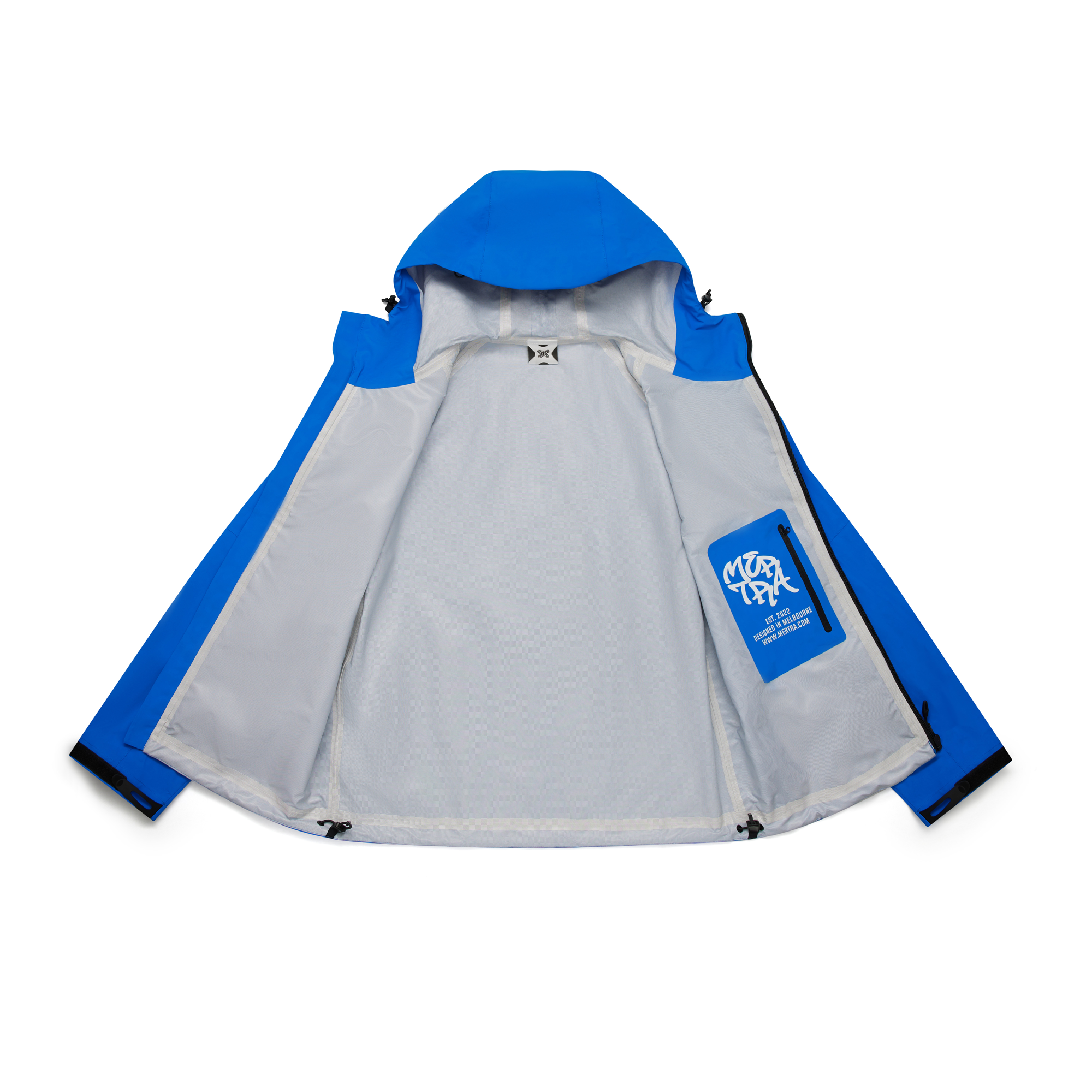 Monogram Shell Jacket (Blue) - MERTRA Monogram Shell Jacket (Blue) - MERTRA