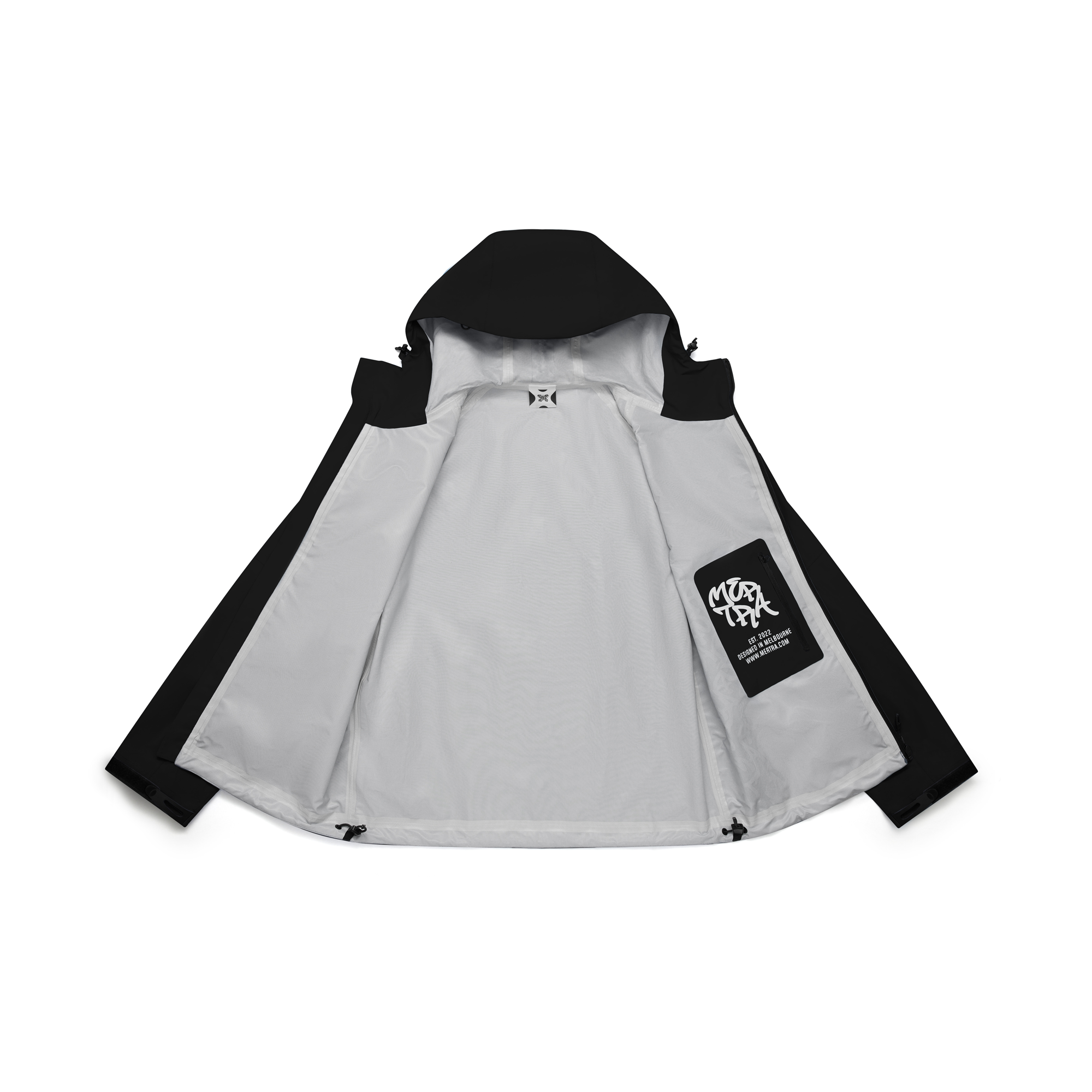 Monogram Shell Jacket (Black) – MERTRA