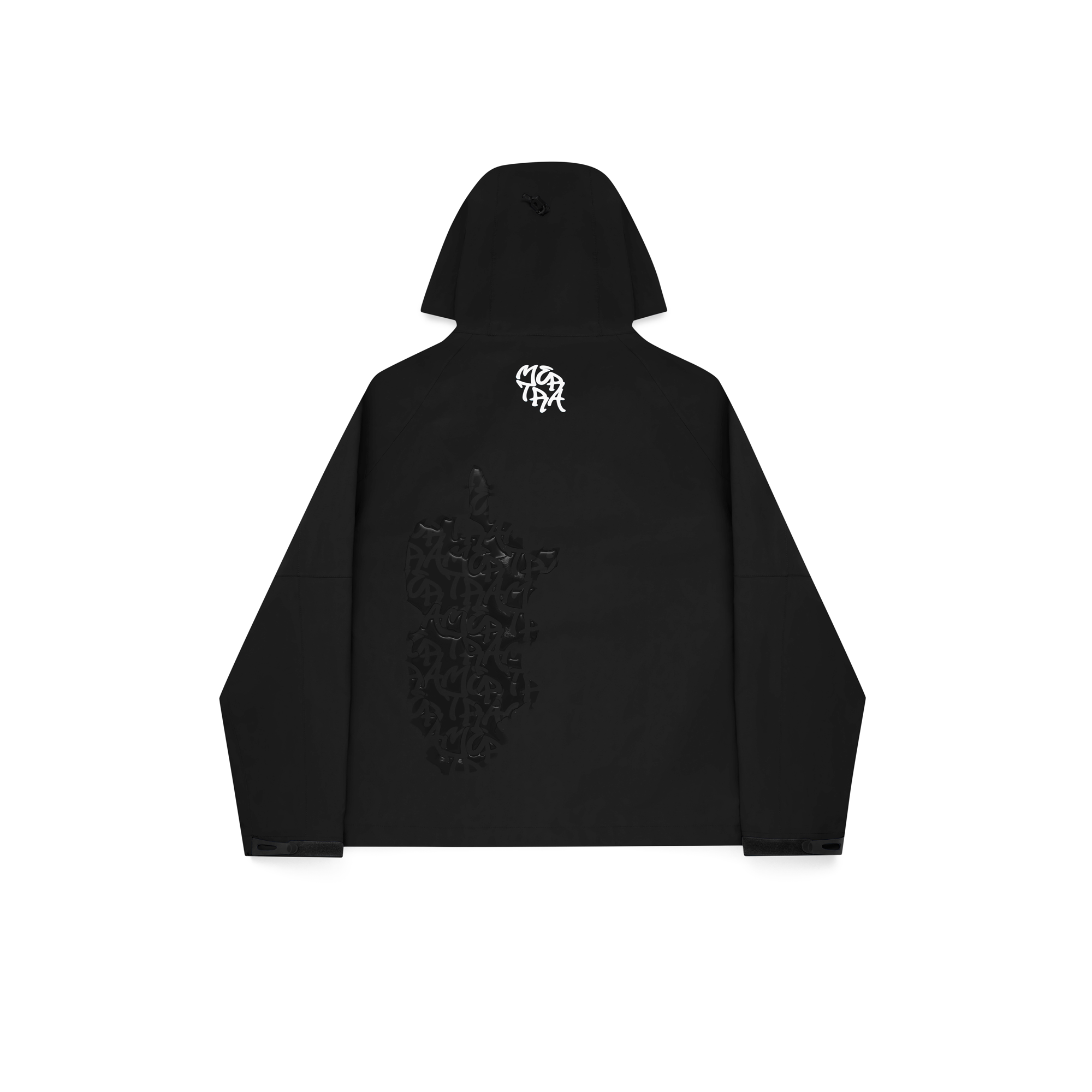 Monogram Shell Jacket (Black) – MERTRA