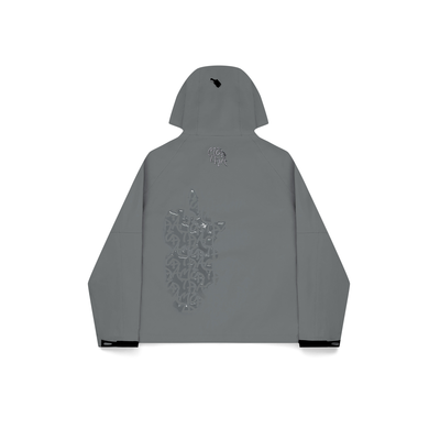 Monogram Shell Jacket (Slate) – MERTRA