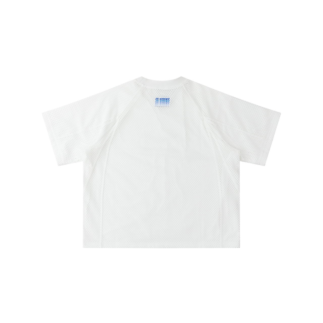 Layered Mesh Jersey (White)
