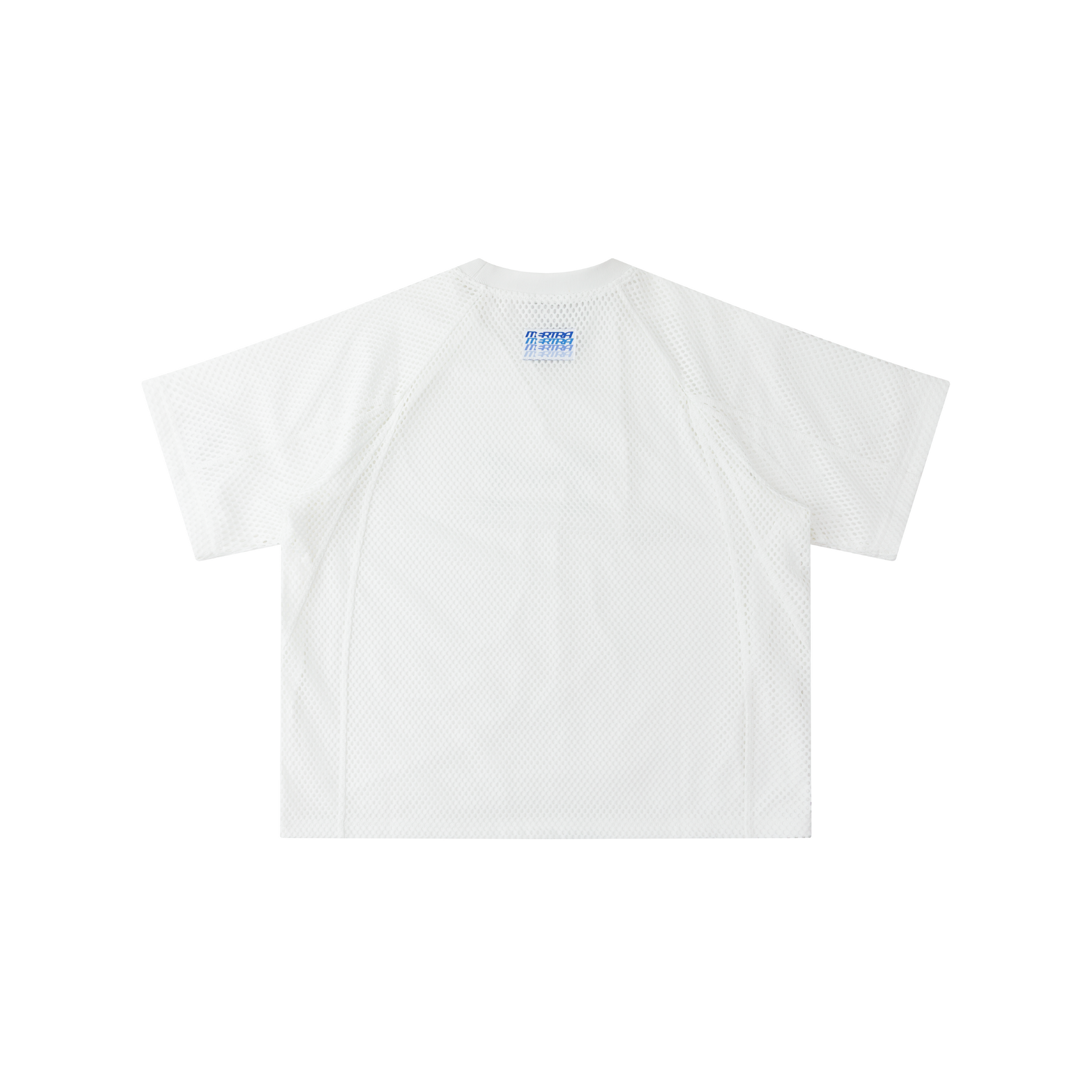 Layered Mesh Jersey (White) - MERTRA