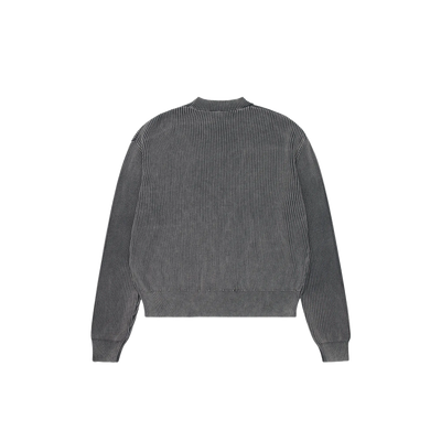 Waffle Knit (Washed Grey)