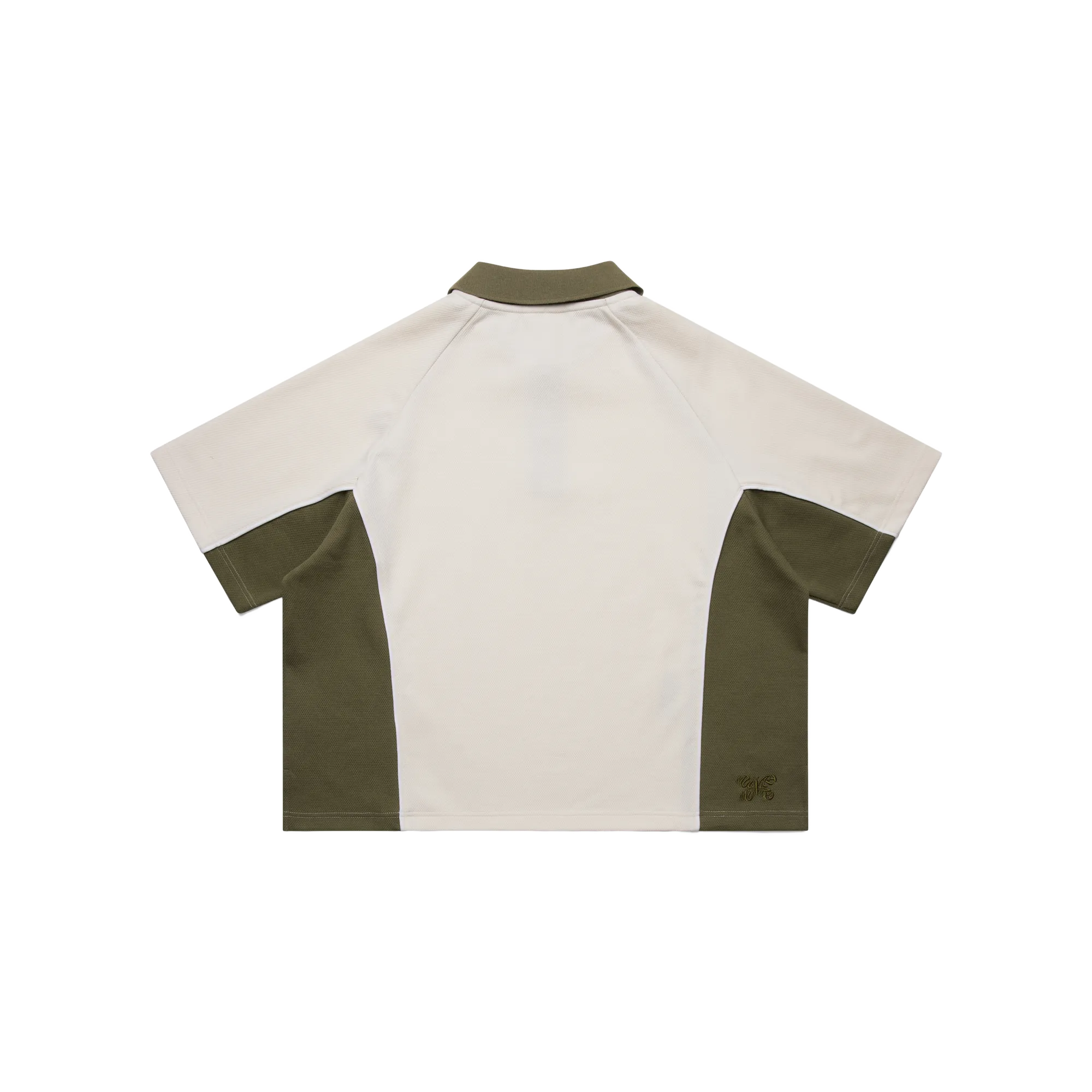 Waffle Polo (Khaki)